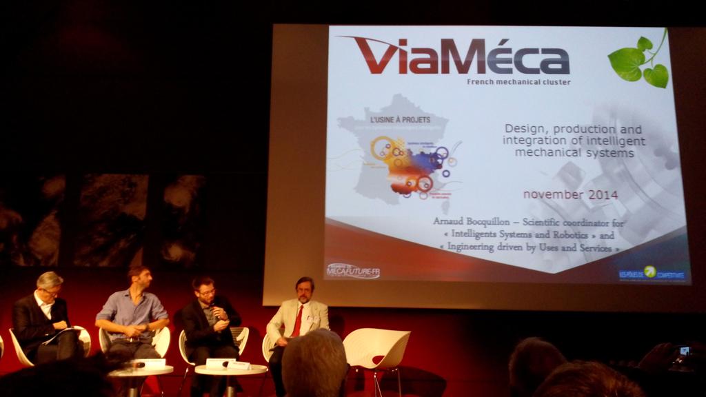 helinpro's tweet photo. Arnaud Bocquillon présente #viameca à Robotics Together,@CiteEspace, @eu_Robotics,@RobotiqueRA, @RegionAuvergne http://t.co/b4BDI4pU47