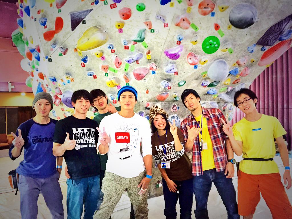 松田悟志 No Twitter 今日は休みだったので今回の京都最後となるボルダリングに行って来ました ジムは新京極通りにあります アドスムムさん めちゃめちゃ感じのいいインストラクターさんと常連さんたちに囲まれて 本当に楽しい京都クライミングデイズでした