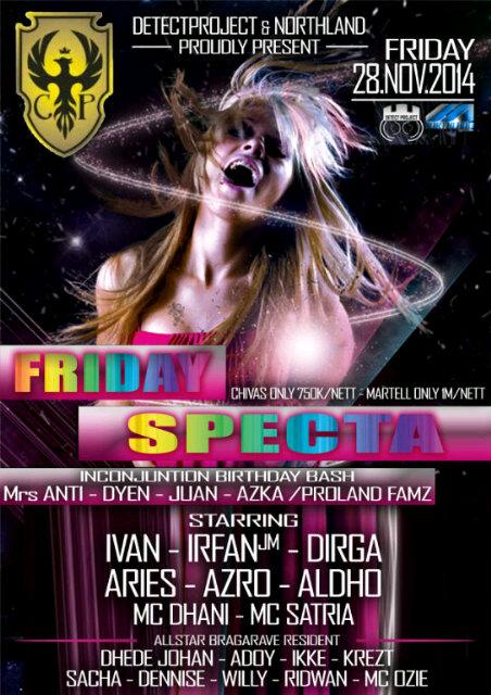 Tonight @OneStopE 'FRIDAY SPECTA' w/ DETECTPROJECT BIG FAMILY & NORTHLAND ENTERPRISE | For Info pin:2825897C