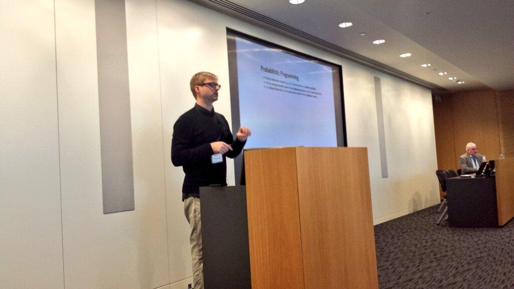 dyjh's tweet image. .@twiecki about Probabilistic #Programming in #Python @ #PythonQuantsConf