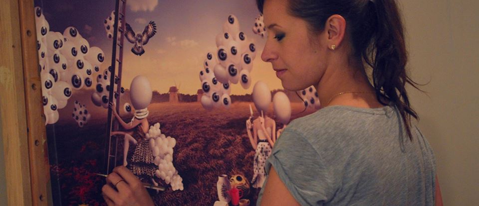 AmarantaCreate's tweet image. Digital artist #CarolinaAmaya at d AMARANTACreative #popupshop.  Great talent from #Colombia at 12 High St.#Wimbledon