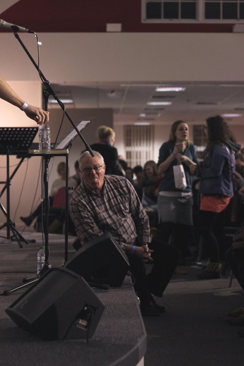NewGroundToday's tweet photo. Just discovered this lovely photo of @DavidEHolden from #Connect14! http://t.co/ErNqd8t1JD