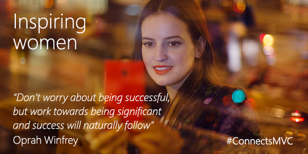 Lumia's tweet photo. Know an inspiring woman or anyone who inspires women? @Connects #ConnectsMVC http://t.co/yIvbcTEHGq http://t.co/Hh4PNO33Tr