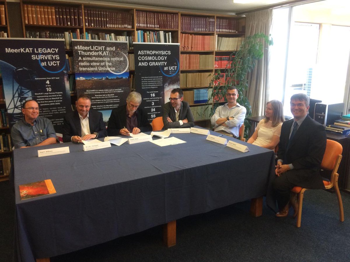 4PISKY's tweet photo. MeerLICHT project kick off this morning in Cape Town! Exciting times for radio:optical transients. http://t.co/1KZuCO7PYX