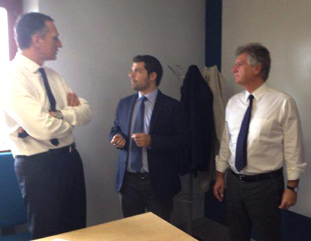 Raccontiamo il nostro lavoro a Giuseppe Recchi presidente di @telecomitalia. @workingcapital <a href="/salvomizzi/">salvo mizzi</a>