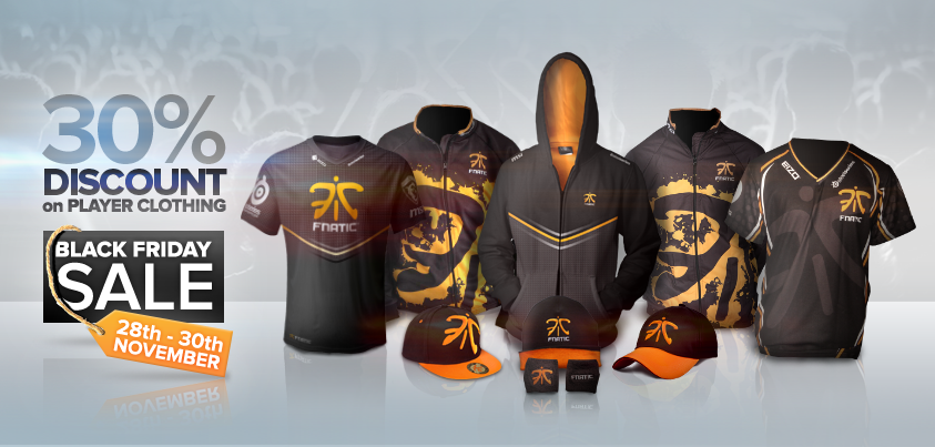 Fnatic On Twitter Black Friday Is Here Get 30 Off All Player Merchandise In The Fnatic Shop Http T Co Prph8oe7ct Http T Co Pazjmi7mn2