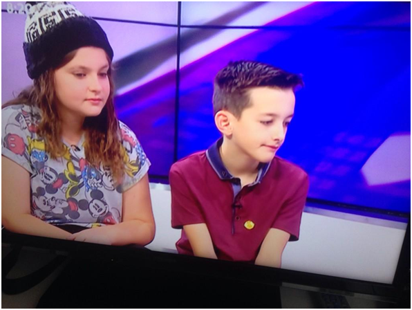 Antonia Rae and Tom on Newsround. Love it! Can't believe how much they've achieved.