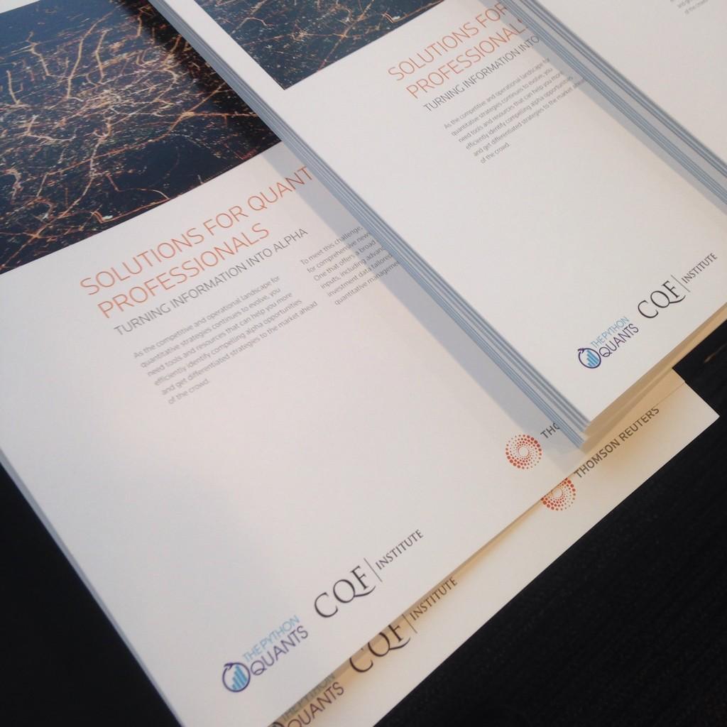 iamkelvinlee's tweet image. If you're at the #PythonQuantsConf today, @thomsonreuters is an essential stop. See Eikon in action. #python #api