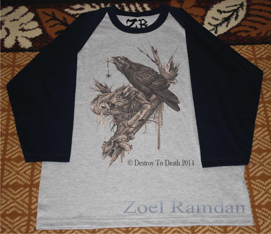Nuzuli_Ramdhan's tweet photo. Dapet ini dari vokalisnya @DestroyToDeath :3 http://t.co/OK8yV6jnkM