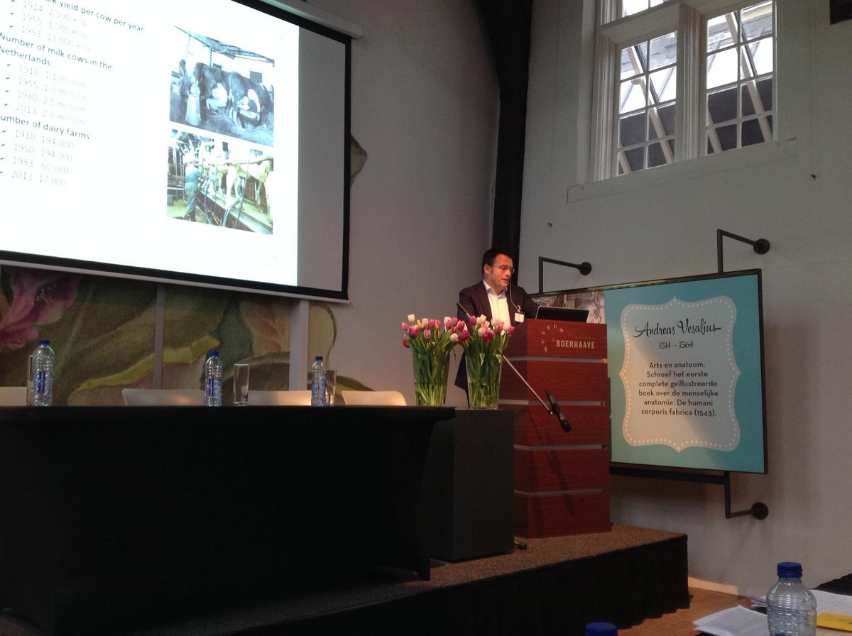 SHTfoundation's tweet photo. @SHTfoundation Business Director Jan Korsten speaks of R&amp;D in Dutch Dairy industry: exploring new possibilities #IRPF http://t.co/n9zA3H4chp
