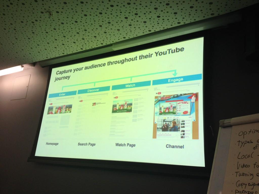 Watsonmydear's tweet photo. Be User centric
Different entry points @YouTube journey #CIMIreland #GoogleImmersion
#CPD http://t.co/ccaih2Oqfl