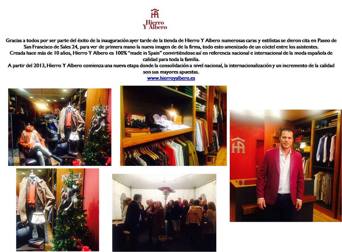 ComunicacionRSM's tweet photo. Éxito en la inauguración de @HierroyAlbero http://t.co/1UNVLM0JR7