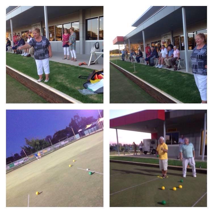 @<a href="/BowlsVictoria/">Bowls Victoria</a> <a href="/BowlsAustralia/">Bowls Australia</a>  
Some of senior members having fun with our junior jack attack