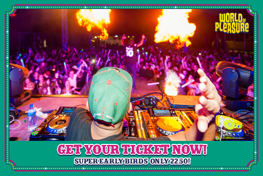 Super Early Bird tickets zijn NU verkrijgbaar!
Ben jij er voor slechts 22,50 bij? Ga naar worldofpleasure.nl!