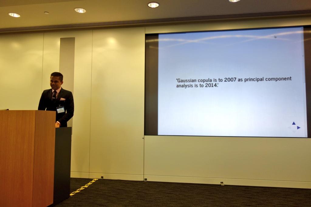 saeedamenfx's tweet image. Gaussian copula is to 2007 as principal component analysis is to 2014! - James Powell #PythonQuantsConf