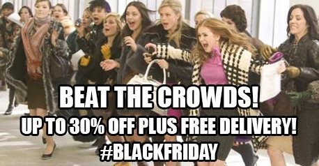 Black Friday perks! Shop now for 30% EVERYTHING and free shipping through Monday! Happy shopping ;)