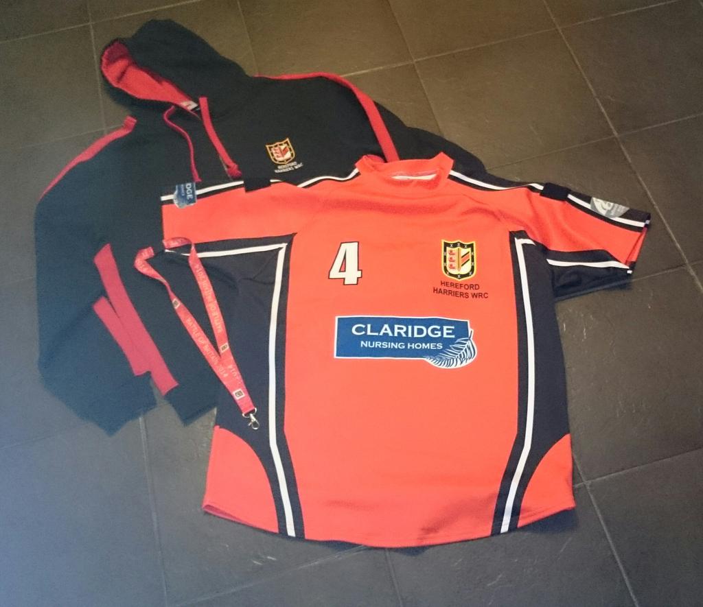 Win the limited edition Harriers team kit, raffle tickets just 50p, drawn on Sunday #WeAreRugby
