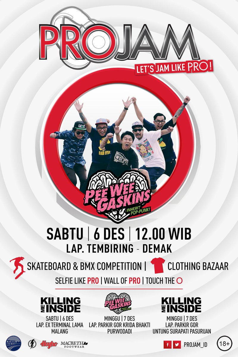 cc @Dorks_Demak <a href="/Dorks_Kudus/">Dorks Kudus</a> <a href="/Dorks_Pati/">jiheon🎂</a> RT <a href="/PROjam_ID/">PROjam</a>: PROJAM Lets Jam Like Pro, Are U Ready Projammer Demak?