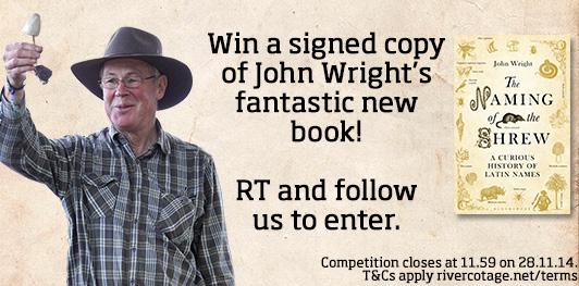 rivercottage's tweet photo. WIN a signed copy of @johnmushroom's new book #NamingoftheShrew! RT and follow to enter. http://t.co/Muzq7z9HjB http://t.co/Bz1WaeDpO2