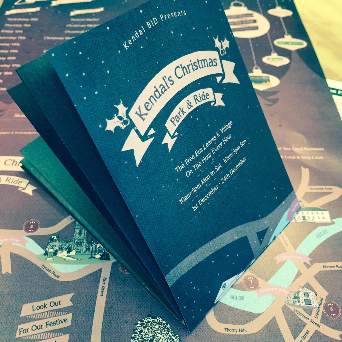 scratchcreative's tweet photo. Hot off the printing press, our illustrated Map for Kendal's Festive Fortnight... @KendalBID @KendalMintPlus http://t.co/UIa8TAFg7c