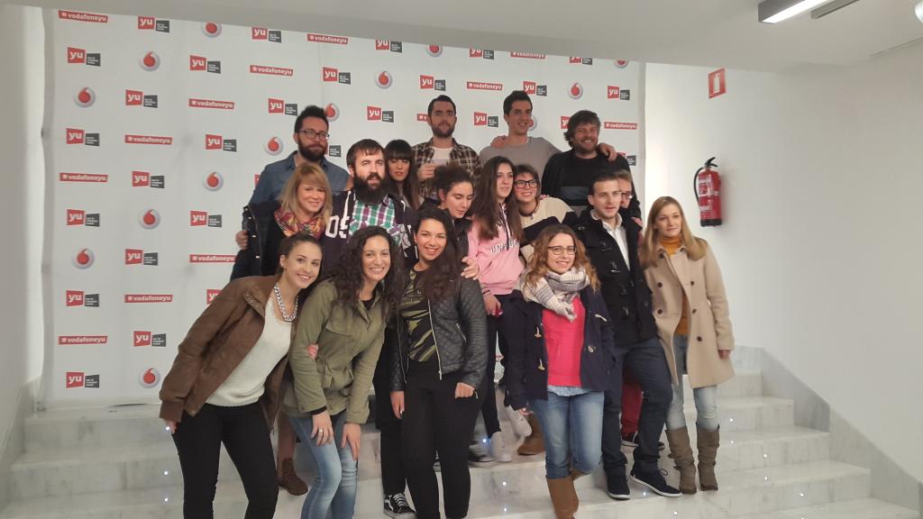 vodafoneyu's tweet photo. ¡Muchas gracias Cuenca! Sois mucho monguer y mucha risa!!! #yuCuenca http://t.co/gQRfe4uXDw