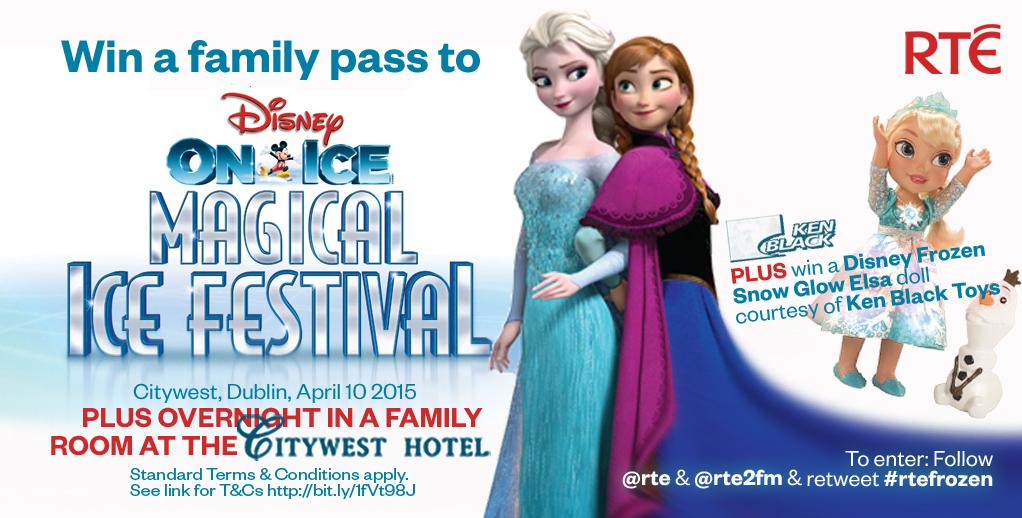 Win an elusive #Elsa doll 

+ Disney on Ice tix 

+ overnight <a href="/CitywestHotel/">Citywest Hotel</a>! 

Follow <a href="/rte/">RTÉ</a> &amp; @rte2fm &amp; RT #rtefrozen