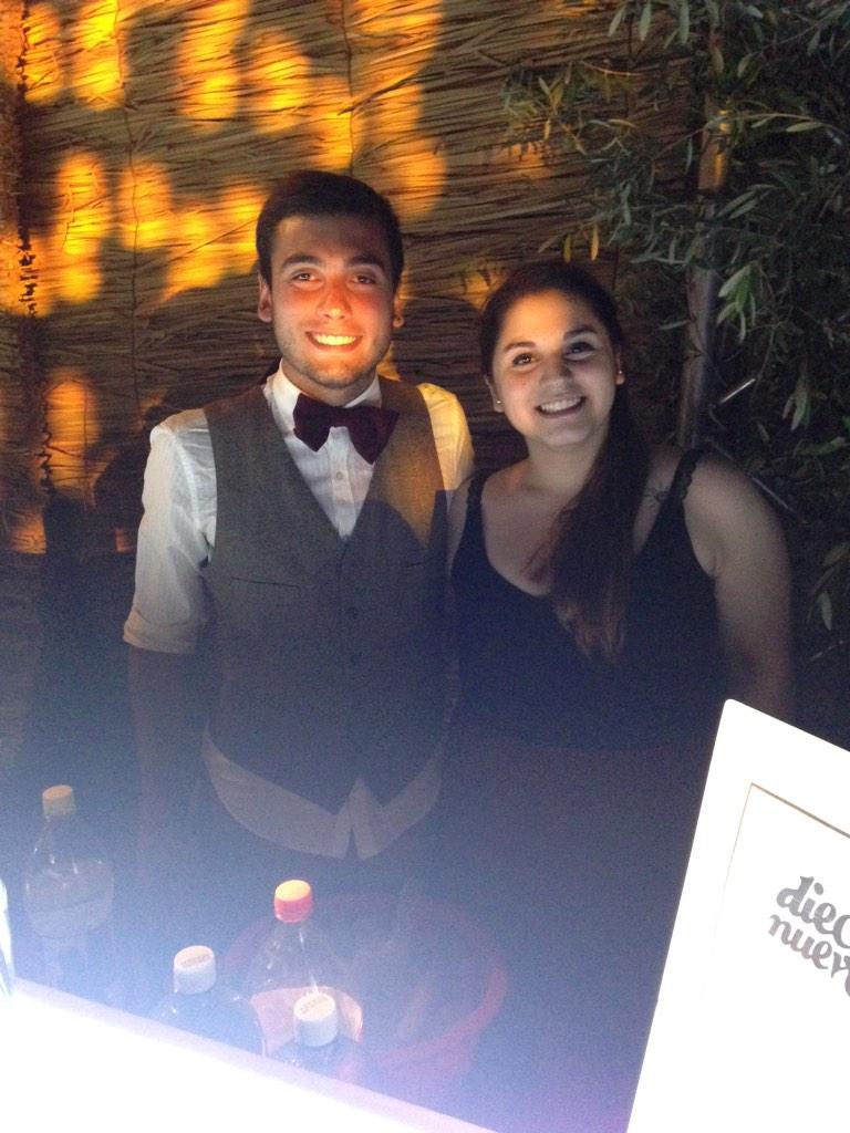 Listos para recibir a los invitados