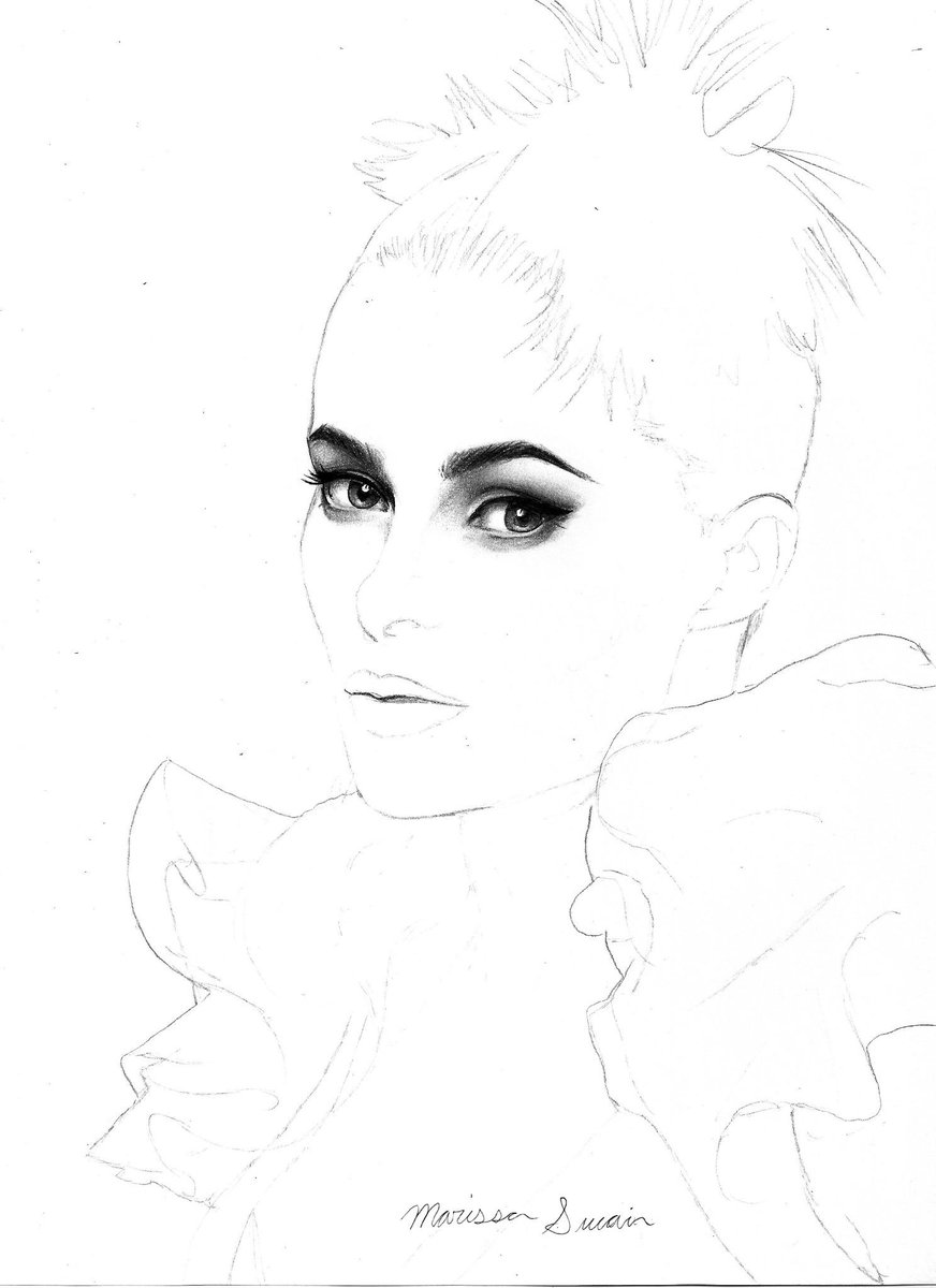 ImAlwaysBuzzing's tweet photo. EYES ARE FINISHED! 😛💗 #HelenaBonhamCarter #DrawingHelena #Vogue #Drawing #LookIDidntFuckItUp #AreYaProudOfMeNowMama http://t.co/31s9Mcm5oj