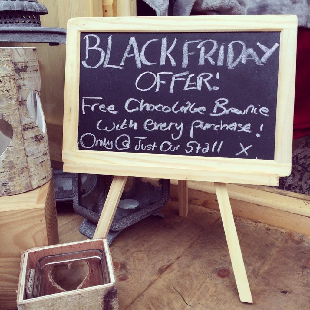 JustOurStall's tweet photo. Beat this offer big stores! Our #BlackFriday offer... I promise they are very yummy!! #JustOurChalet http://t.co/oKfOXh4CRS