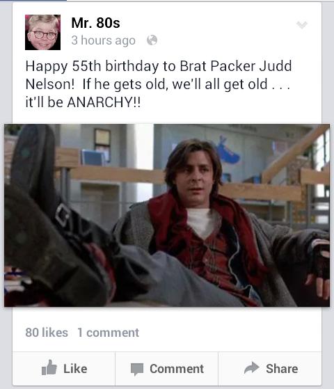 Happy birthday to Judd Nelson 