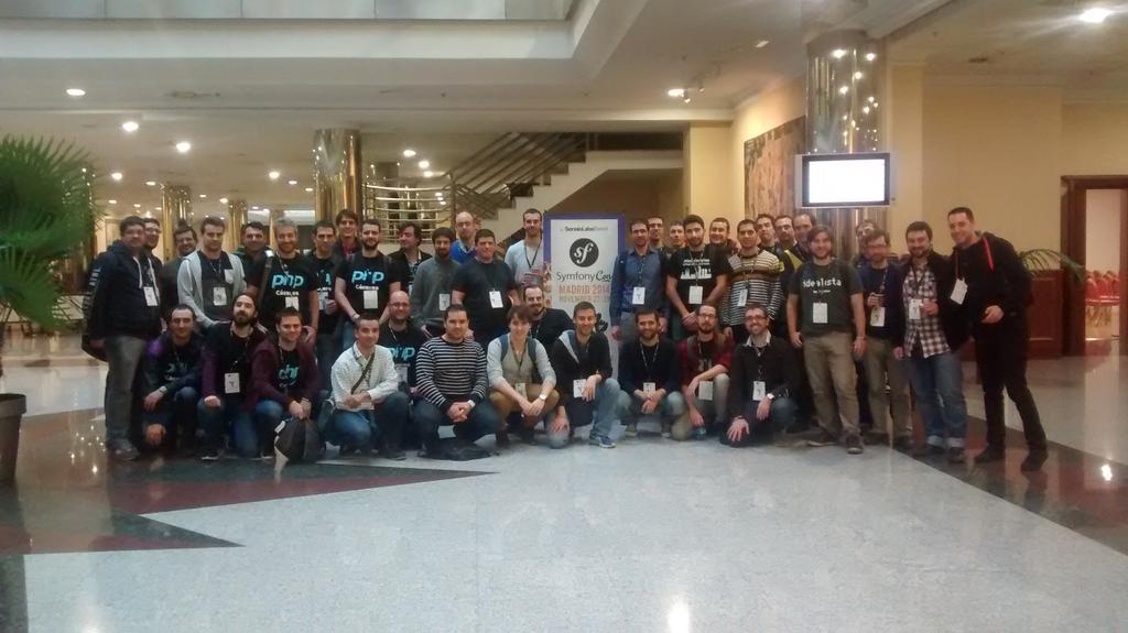 Symfoneros de Cáceres, Barcelona, Valencia, Madrid y demás lugares en la  #SymfonyCon