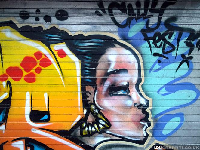 LDNGraffiti's tweet photo. #Graffiti #StreetArt by @TizerOne in North London... http://t.co/GQeuowwxqt