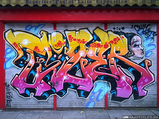LDNGraffiti's tweet photo. #Graffiti #StreetArt by @TizerOne in North London... http://t.co/GQeuowwxqt