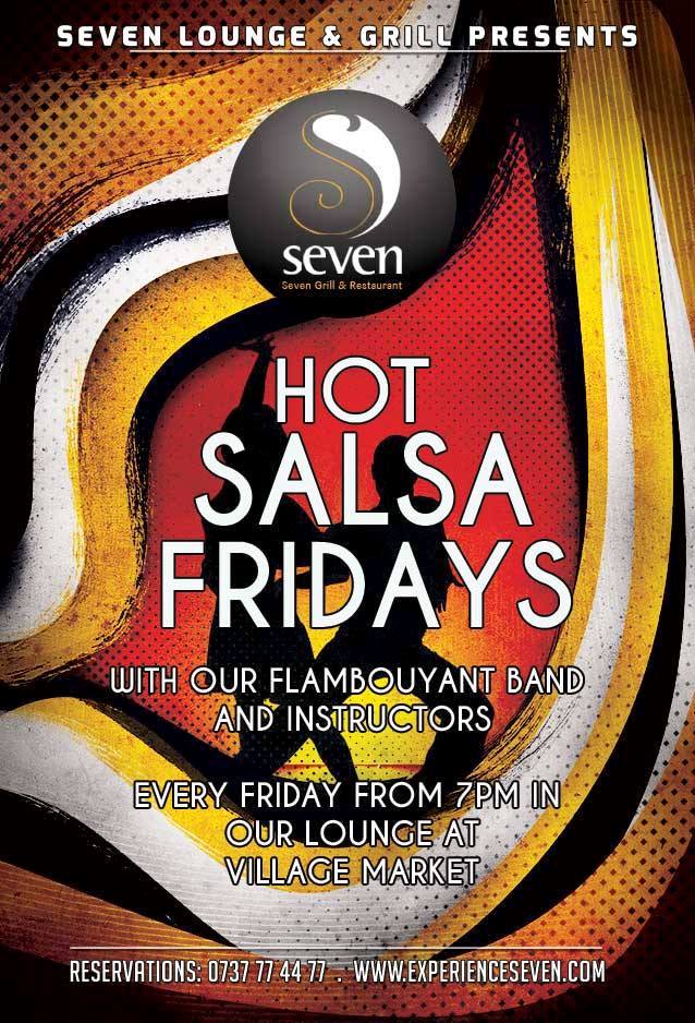 EatOutKenya's tweet photo. Put on your dancing shoes & prepare for @ExperienceSeven #7VM Hot Salsa tonight from 7 pm http://t.co/P4TkP9wh4y \o/ http://t.co/6P7y4mjPIJ