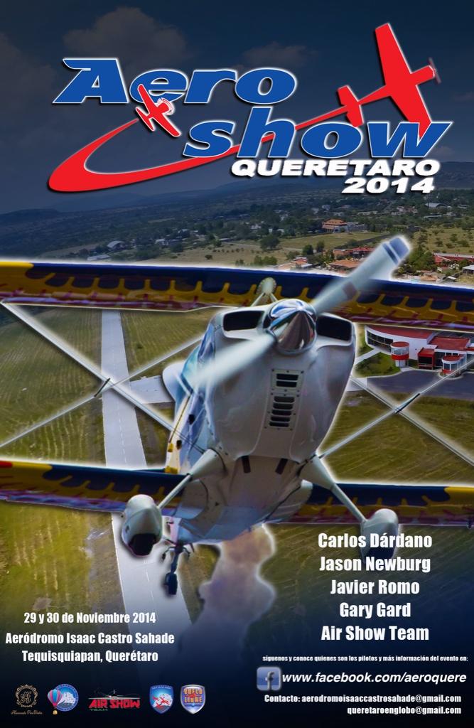 tequismx's tweet photo. Este fin de semana no se pierdan #AeroShowQueretaro en el Aeródromo de @tequismx Vamooooss!!! http://t.co/UCBIh3yI7J