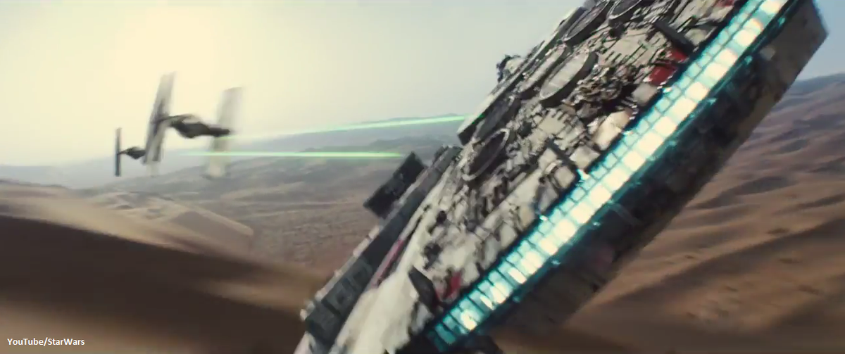 jenkovar's tweet photo. Here you go @andrewkovar "The first trailer for @starwars: Episode VII - #TheForceAwakens. http://t.co/FbBh3J1JTN http://t.co/Yjue8CVf6G”