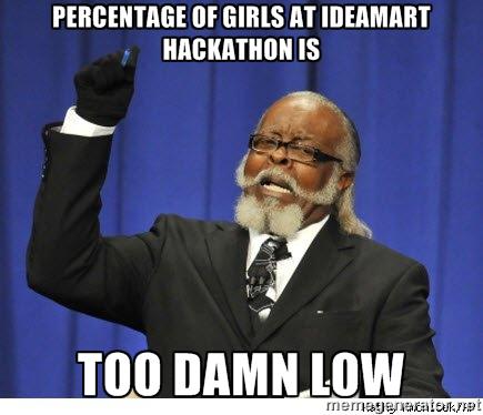 KaluMallii's tweet photo. girls.. Y U NO come and hack? #CU2014 @IdeaMartLK http://t.co/h8dt3yD2jK