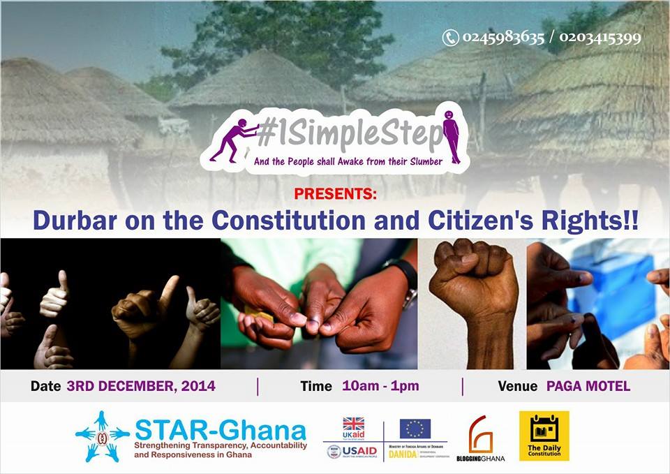 GHconstitution's tweet image. Join us at either Tamale UDS (2nd December) or at Paga (3rd December) for a talk on our rights &amp;amp; our laws. #ReformsGH