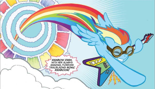 my little pony friendship is magic rainbow dash filly sonic rainboom