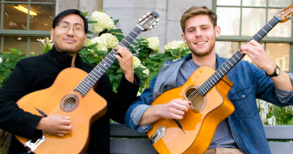 L'art de jouer de la guitare manouche avec Denis Chang et Will Dickerson Concerférence Bruand bit.ly/1yqO7ol