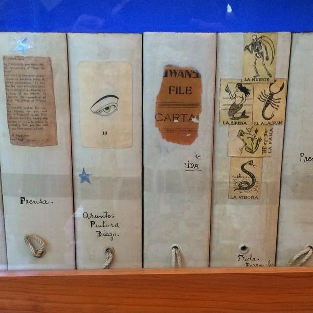 GldiisRoj's tweet image. #Fileboxes of #FridaKahlo #facinating #mexicocity #art #collage