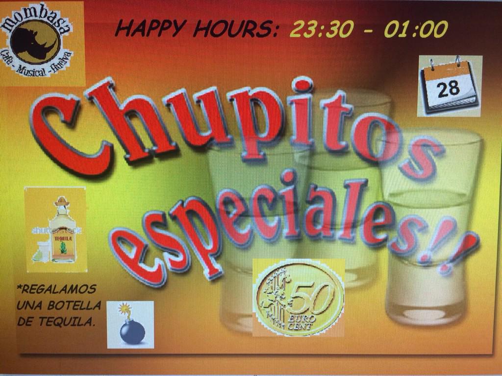 HuelvaMombasa's tweet photo. ... MOMBASA HUELVA ...

VIERNES 28 ✅

Dale a RT y entra en el sorteo de una botella para esta noche.

@HuelvaMombasa http://t.co/VVVwO4MC03