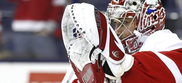 Mrazek34's tweet photo. Mrazek gets the start in goal tonight vs. the Devils !!! @DetroitRedWings @griffinshockey @VaughnHockey @artofdave http://t.co/anBsoBK34M