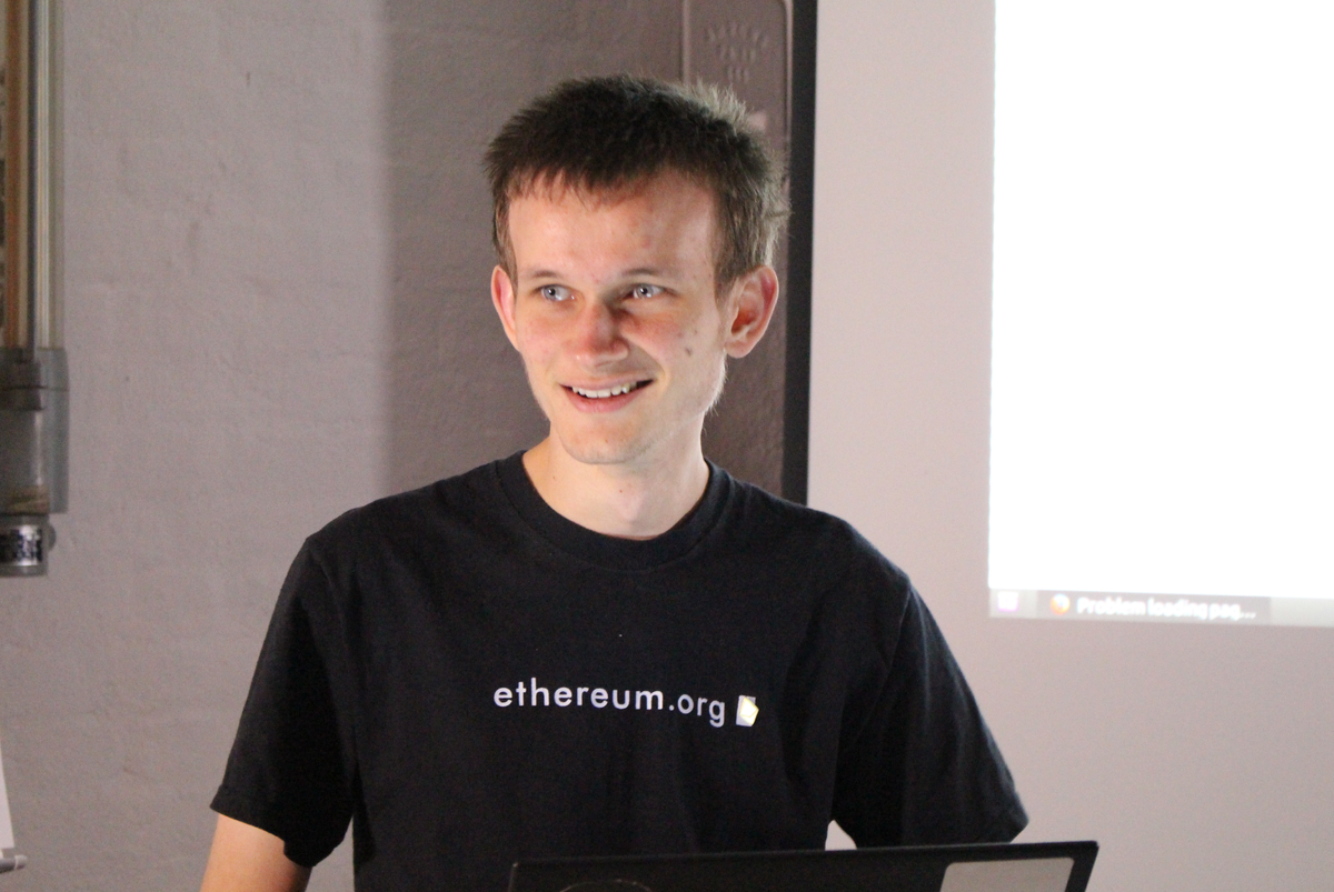 ethereum's tweet photo. Vitalik prepares for his closing session at #DEVCON http://t.co/UF4xypkQyB