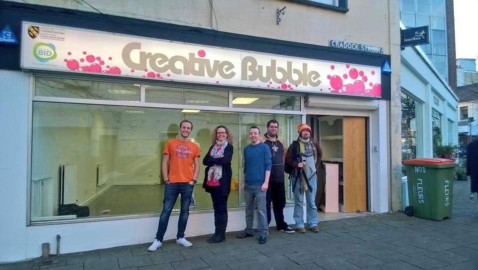 Bubble Cleaners! Now let's get creative. <a href="/UWTSD/">University of Wales Trinity Saint David</a> <a href="/MartinEastwood1/">Martin Eastwood</a> @AlWaldron <a href="/_RossWeaver/">R</a> <a href="/SwanseaBID/">Swansea Business Improvement District</a> <a href="/JamieTCPanton/">Jamie Panton</a>