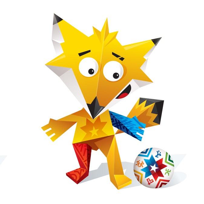 Zinha, mascote da Copa América 2015.