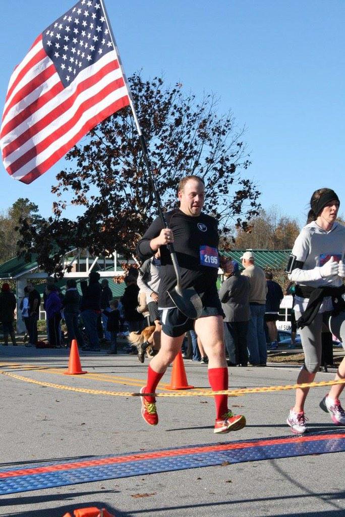 F3Sumter's tweet image. Cosell with the shovel flag #2Chins @F3Columbia @HyattJ04 @ThomasMcElveen @jdsmith350