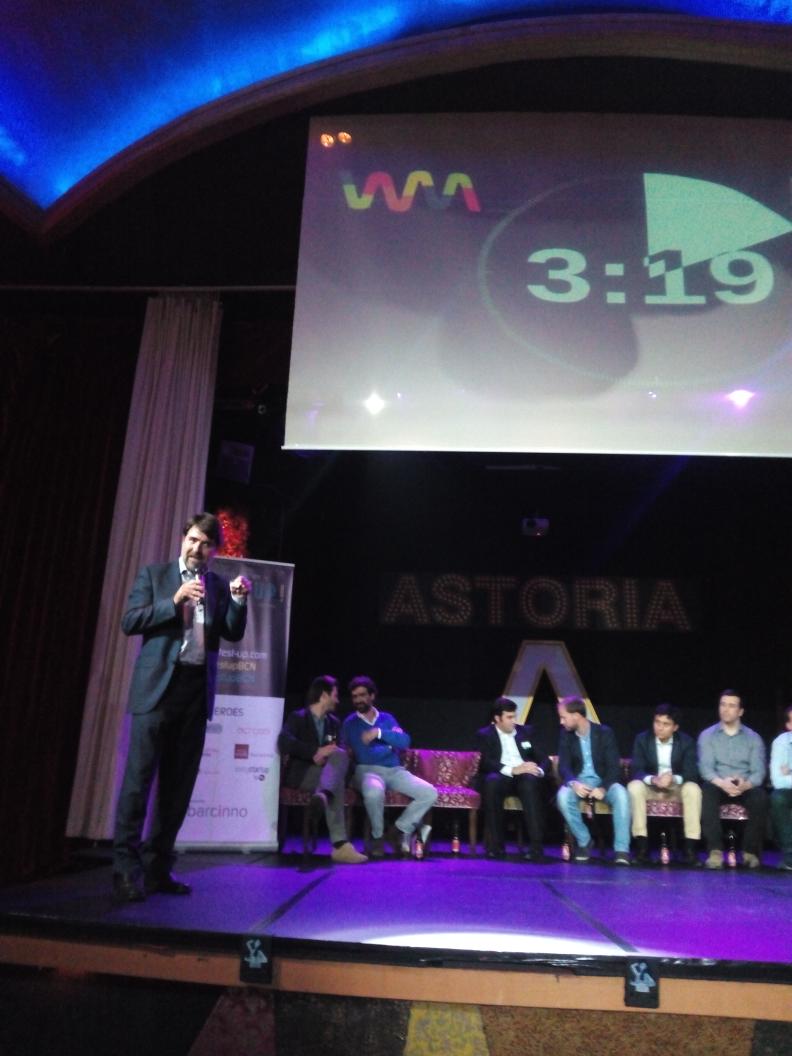 StartupPartyBCN's tweet photo. Gran pitch de @demiguelmurillo sobre @mwventures y su filosofia de #invertir! #startupparty #barcelona http://t.co/Rni0KQX0ey
