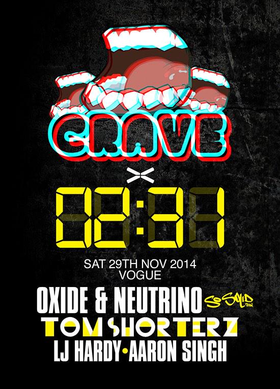 crave_events's tweet image. CRAVE x 02:31 w/ Oxide &amp;amp; Neutrino and Tom Shorterz.  
we advise arriving early to avoid disappointment.