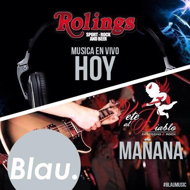 HOY!! Vamos a estar tocando en Rolings (urdesa) y MAÑANA estaremos tocando en Vete al Diablo (piazza sambo) 🎹🎼🎤🎶